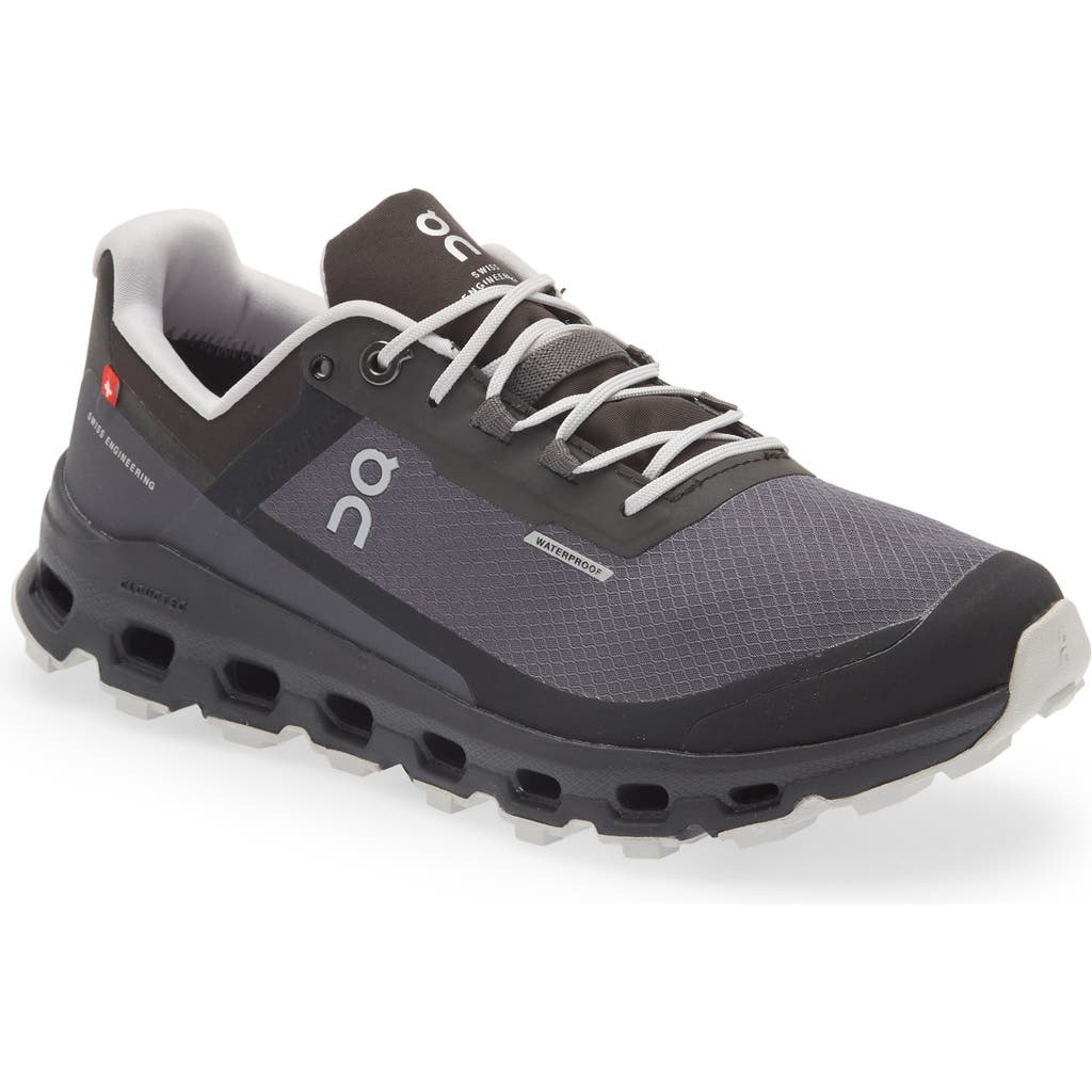 On Cloudvista Waterproof Trail Running Shoe In Gray
