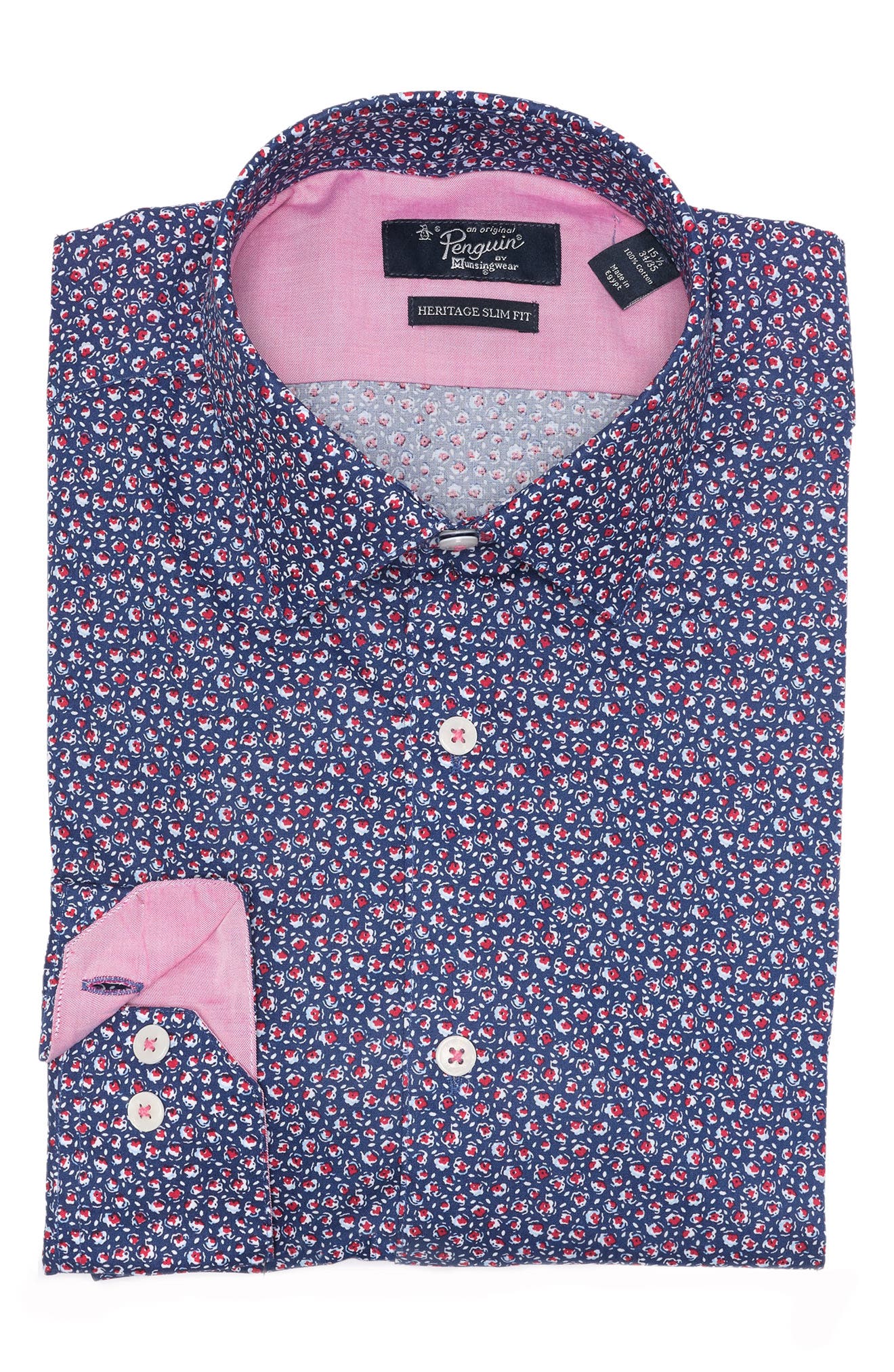 Original Penguin Floral Slim Fit Dress 
