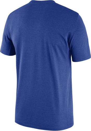 Nike Men's New York Knicks Grey Dri-Fit Practice T-Shirt
