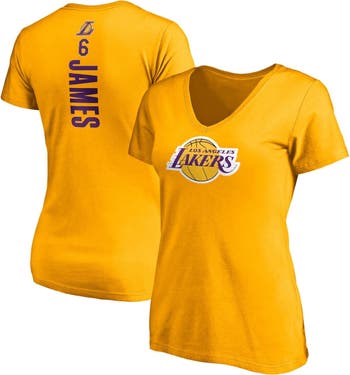 LeBron James Los Angeles Lakers Fanatics Branded Hoodie Tri-Blend