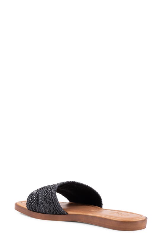 Seychelles Palms Perfection Slide Sandal In Black
