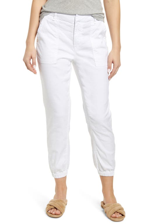 Shop Frank & Eileen Jameson Utility Joggers In White