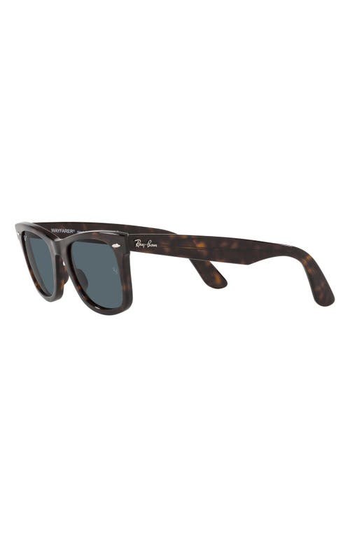 Shop Ray Ban Ray-ban Classic Wayfarer 50mm Sunglasses In Havana/dark Grey Solid