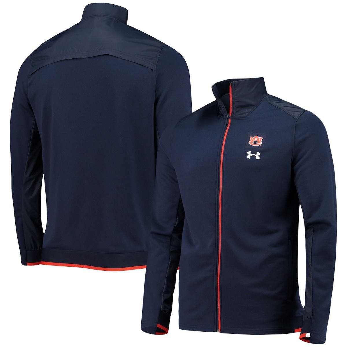 auburn under armour rain jacket