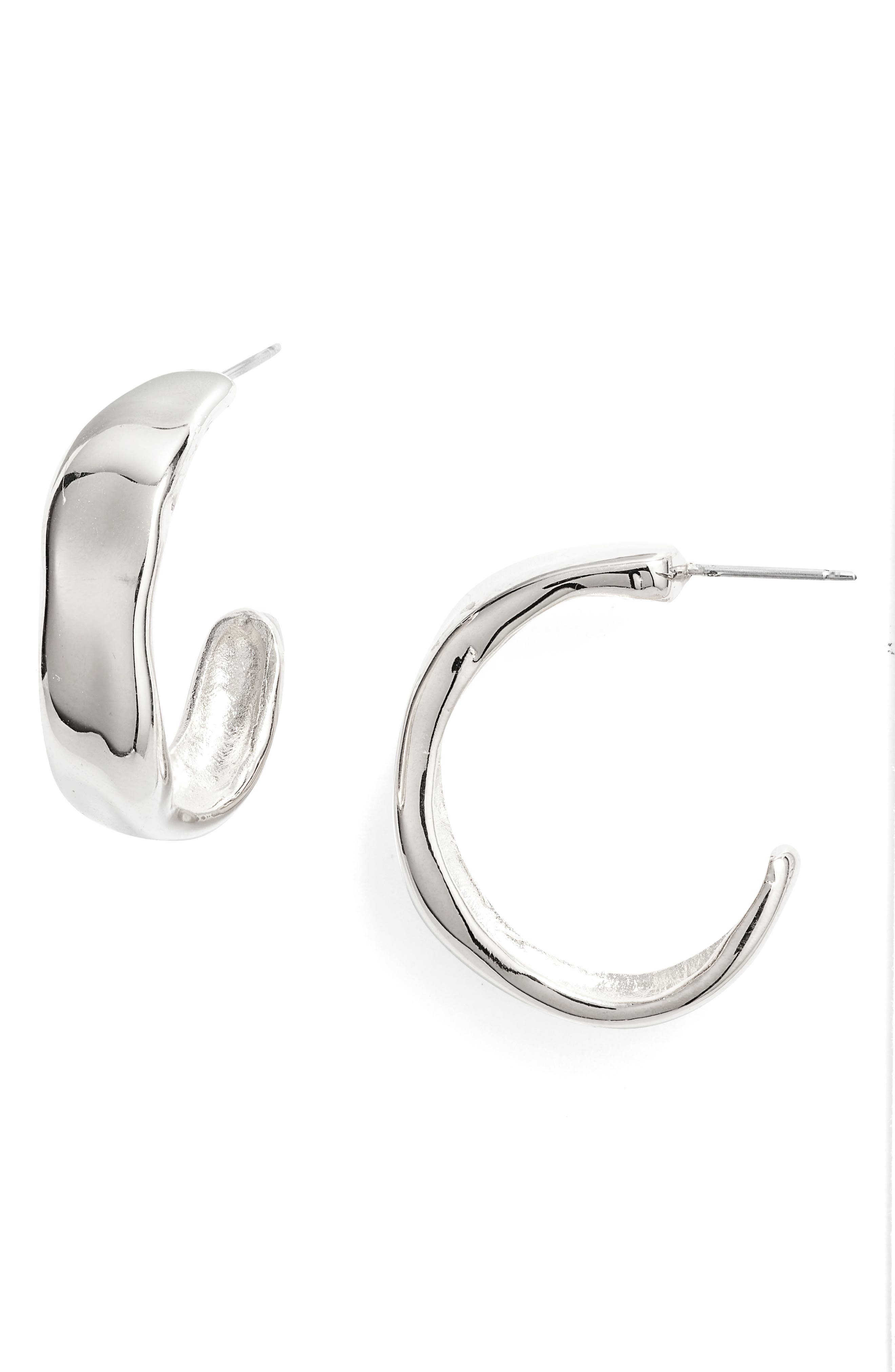 BIKO Wavi Hoop Earrings in Gold at Nordstrom