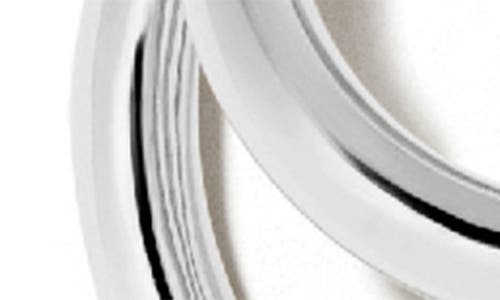 Jennifer Fisher Double Lilly Hoop Earrings In Silver