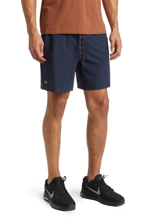 Blue shorts outfit on sale men