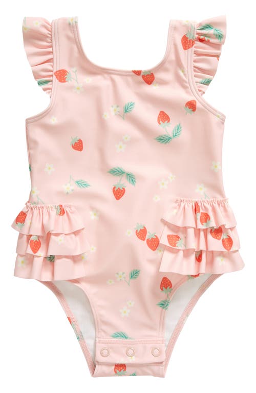 Tucker + Tate Ruffle One-Piece Swimsuit Pink English at Nordstrom,