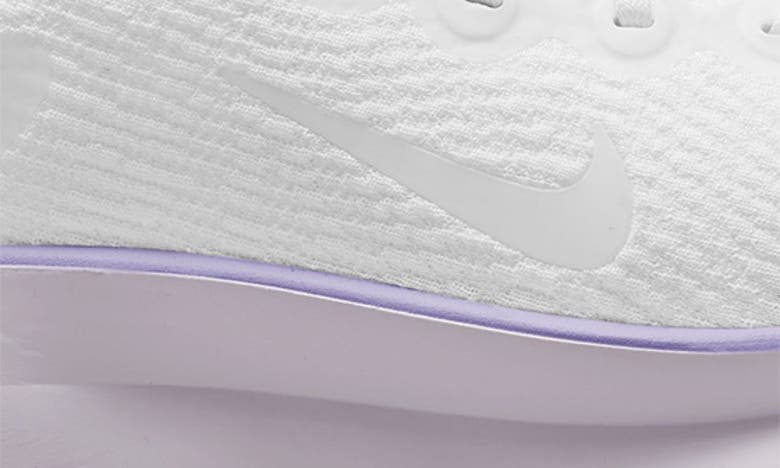 Shop Nike Motiva Road Runner Walking Shoe In White/ Lilac/ Barely Grape
