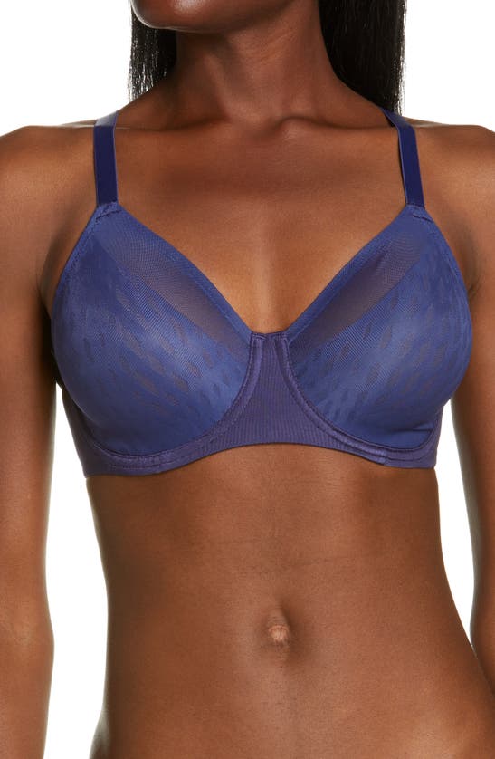 Wacoal Elevated Allure Full Coverage Underwire Bra In Classic Navy