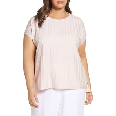Plus Size Eileen Fisher Rib Knit Top