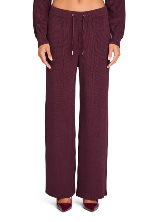 Shop Ser.o.ya Camila Sweatpant In Merlot