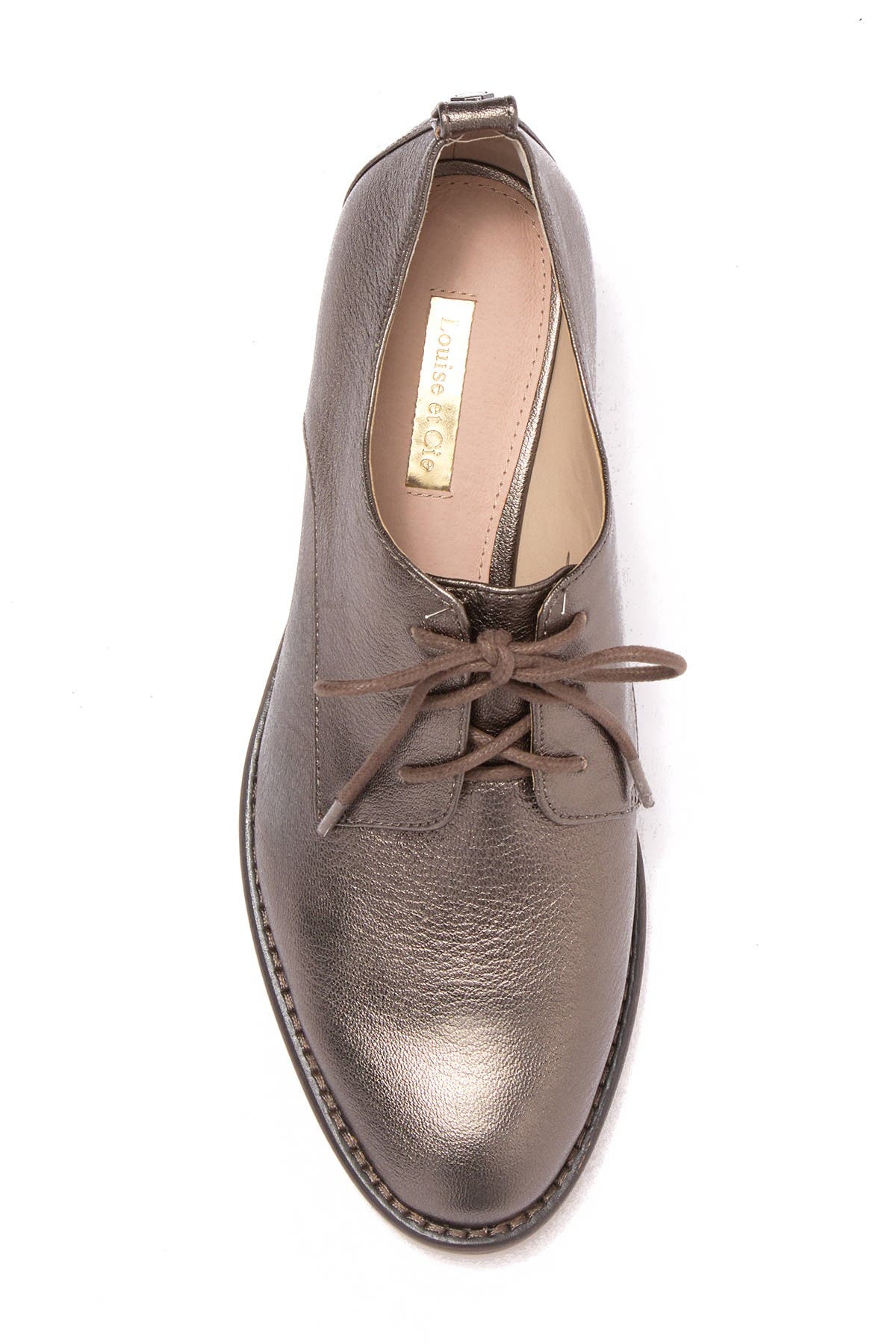 louise et cie fenn block heel leather derby