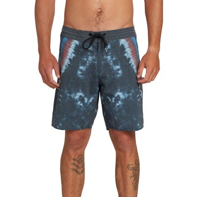 Volcom Dye Stoney Board Shorts, Blue