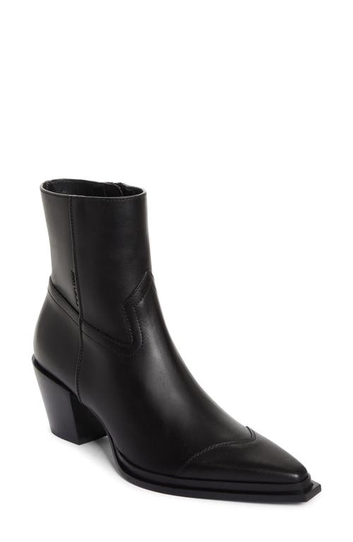 Jimmy Choo Black Leather Boots In Black