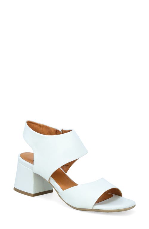 Bonnette Sandal in White