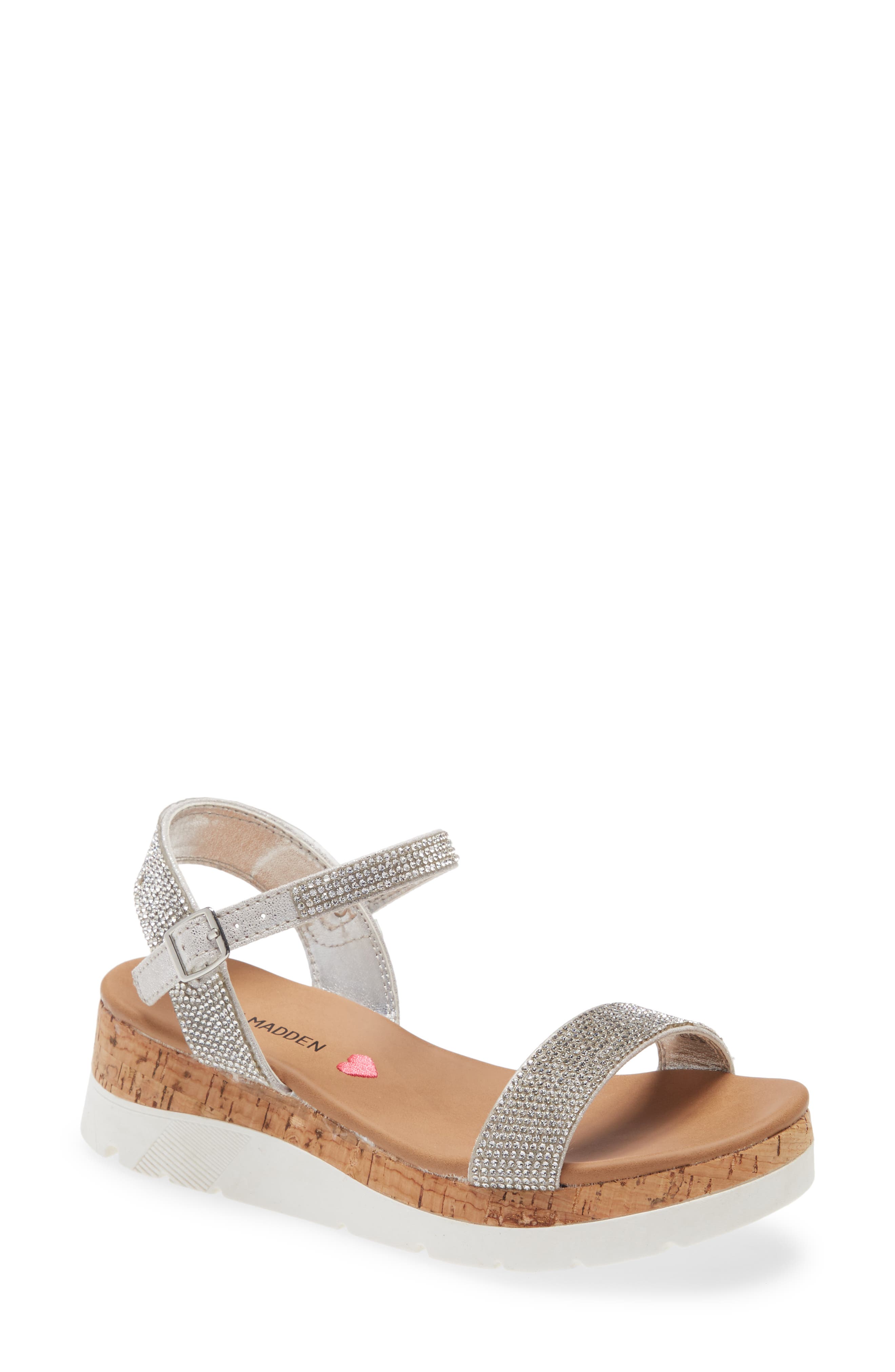 steve madden double buckle sandals