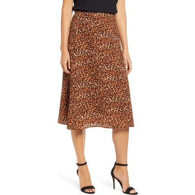 Loveapella A-Line Midi Skirt, Red