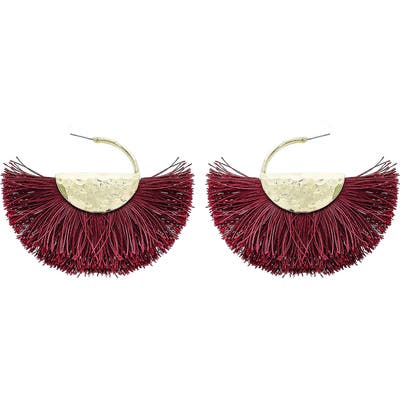 Panacea Fringe Fan Earrings