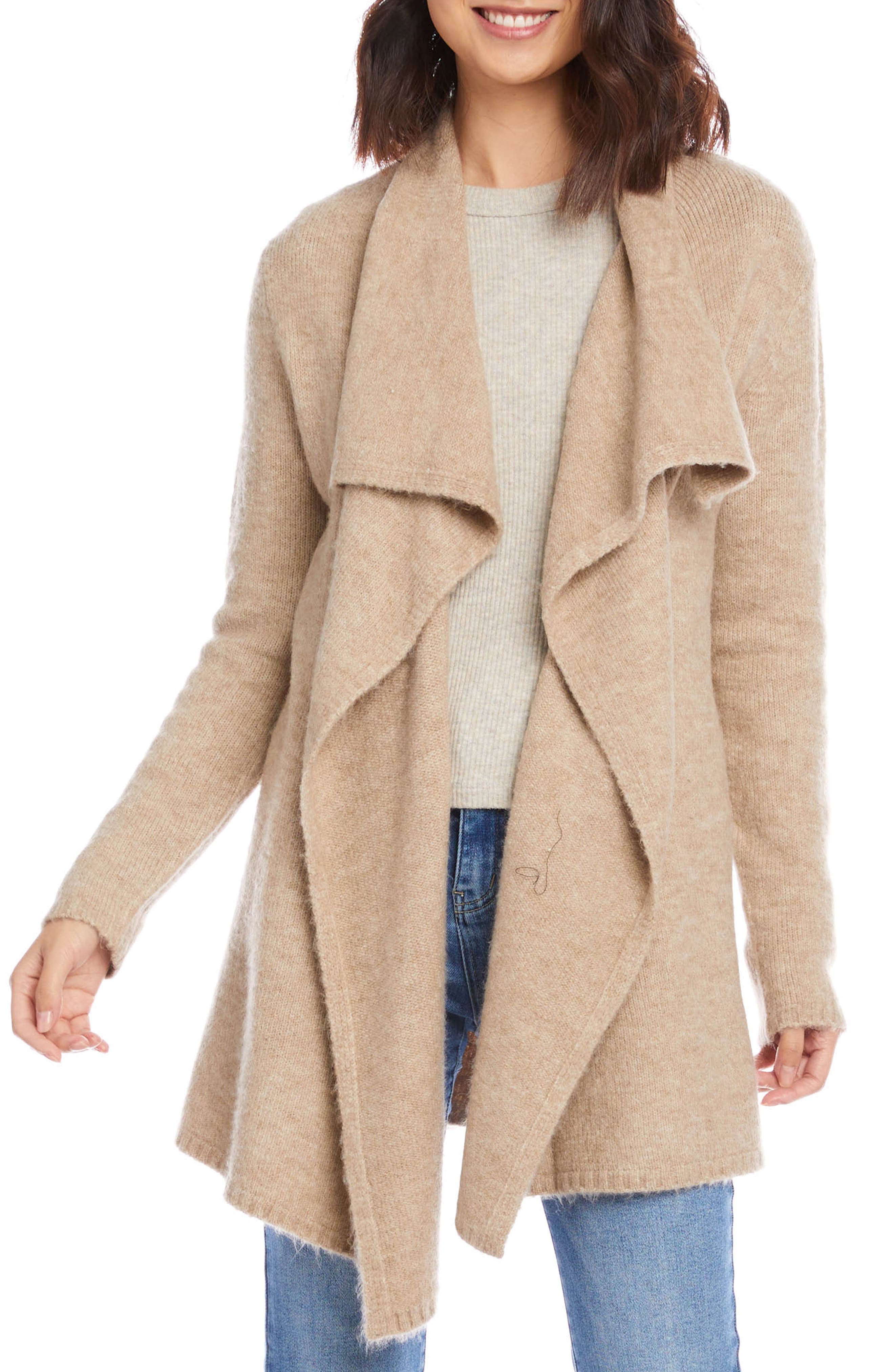 Karen Kane Shawl Collar Cardigan 