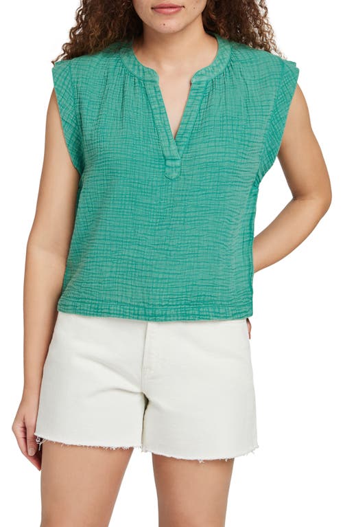 Faherty Dylan Organic Cotton Gauze Top at Nordstrom,