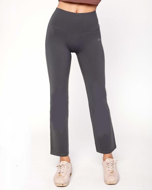 Shop Rebody Active Lexi Bootcut Cloudlux Leggings 25.5" In Smoke