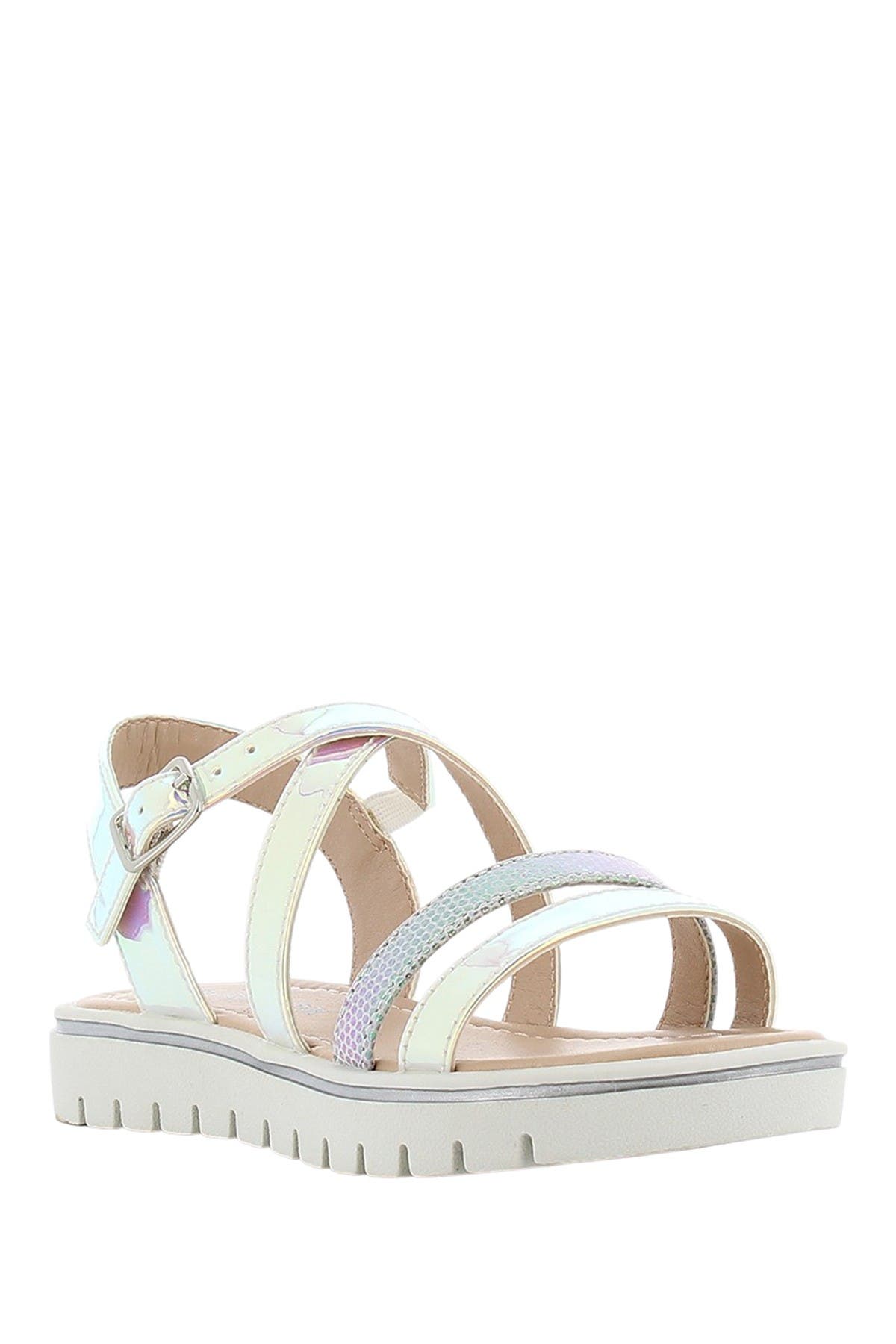 shoes women SPROX sandals brown synthetic leather blue textile BH228 -  ZOOODE.COM
