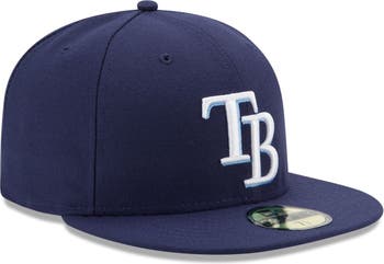 Tampa Bay Rays Authentic Collection 59FIFTY New Era Black & Purple