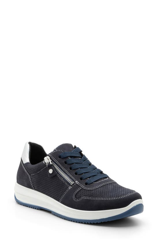 Ara Opal Sneaker In Navy