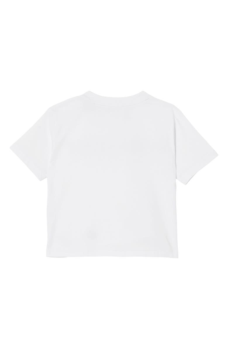 Kids' Eugene Embroidered Check Logo Cotton T-Shirt