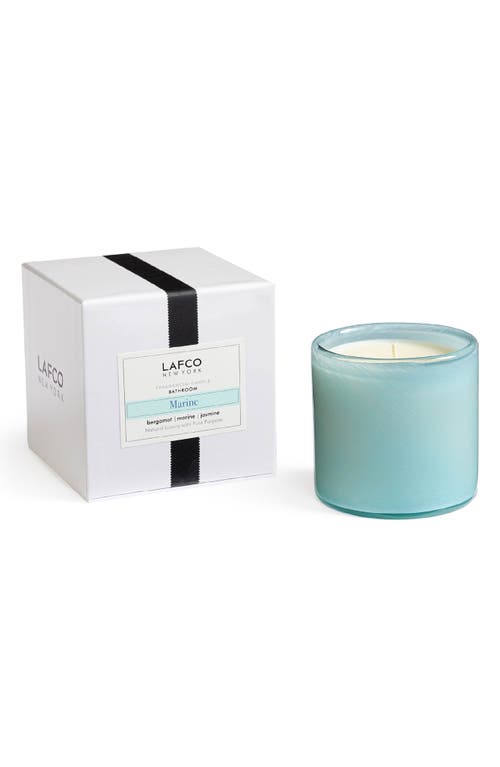 Lafco Boudoir Myrrh Cassis Glass Candle In Marine