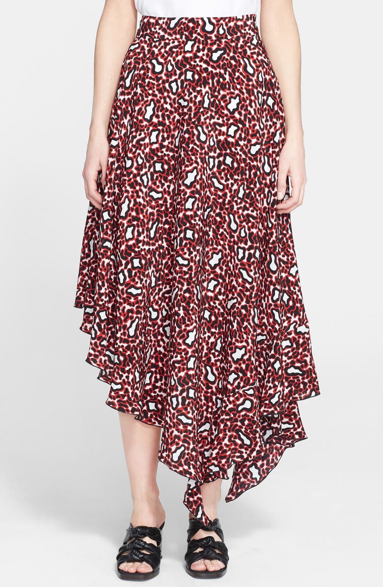 Stella McCartney Print Silk Asymmetrical Skirt | Nordstrom