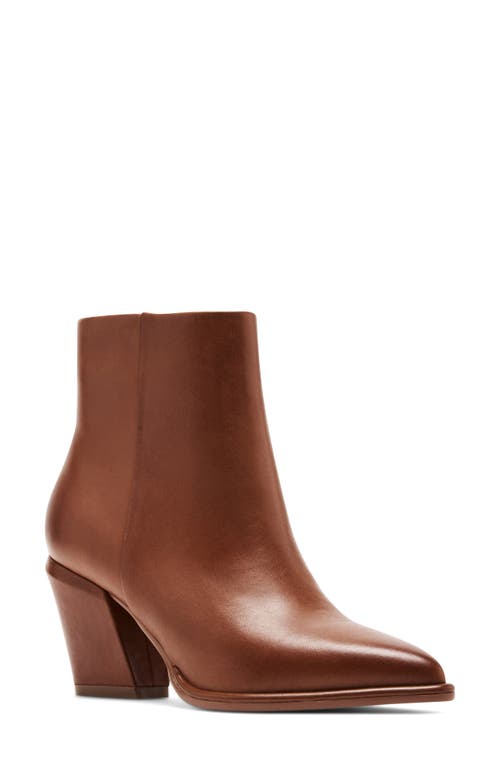 Shop Blondo Emmalyn Waterproof Bootie In Tan Leather