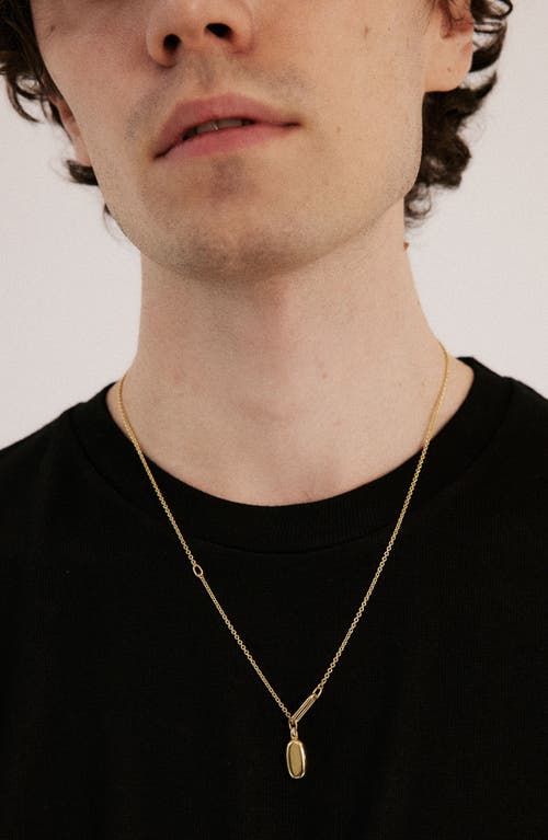 Shop Kloto Vol Pendant Necklace In Gold