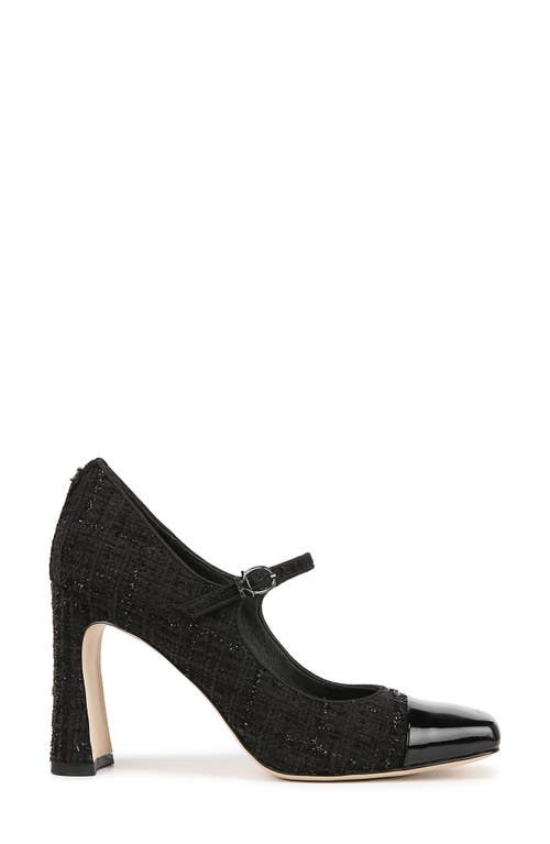 Shop Circus Ny By Sam Edelman Elora Square Toe Mary Jane Pump In Black Shimmer Tweed