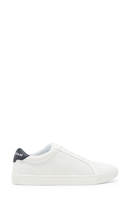 Shop Official Program Court Low Top Sneaker In White/dark Grey