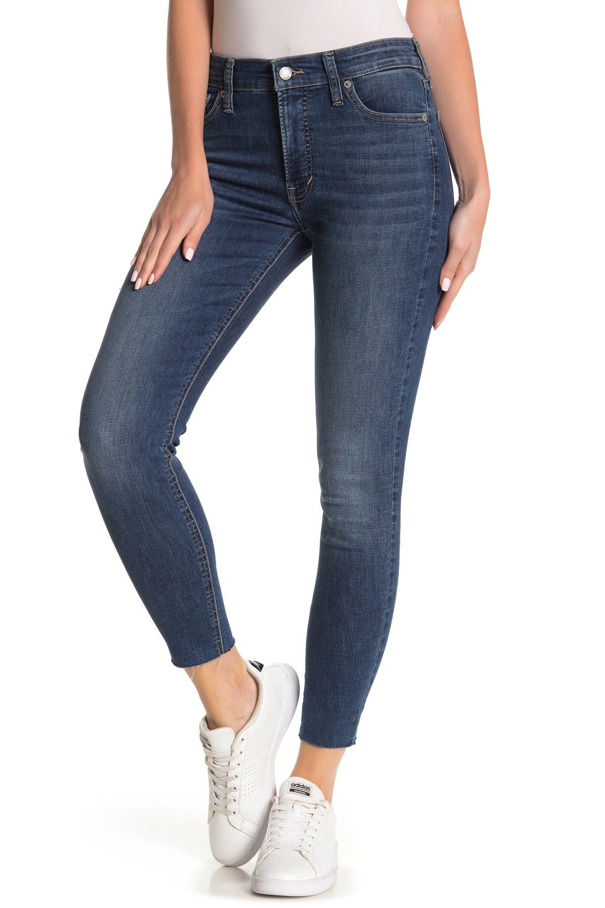 high waisted lucky jeans