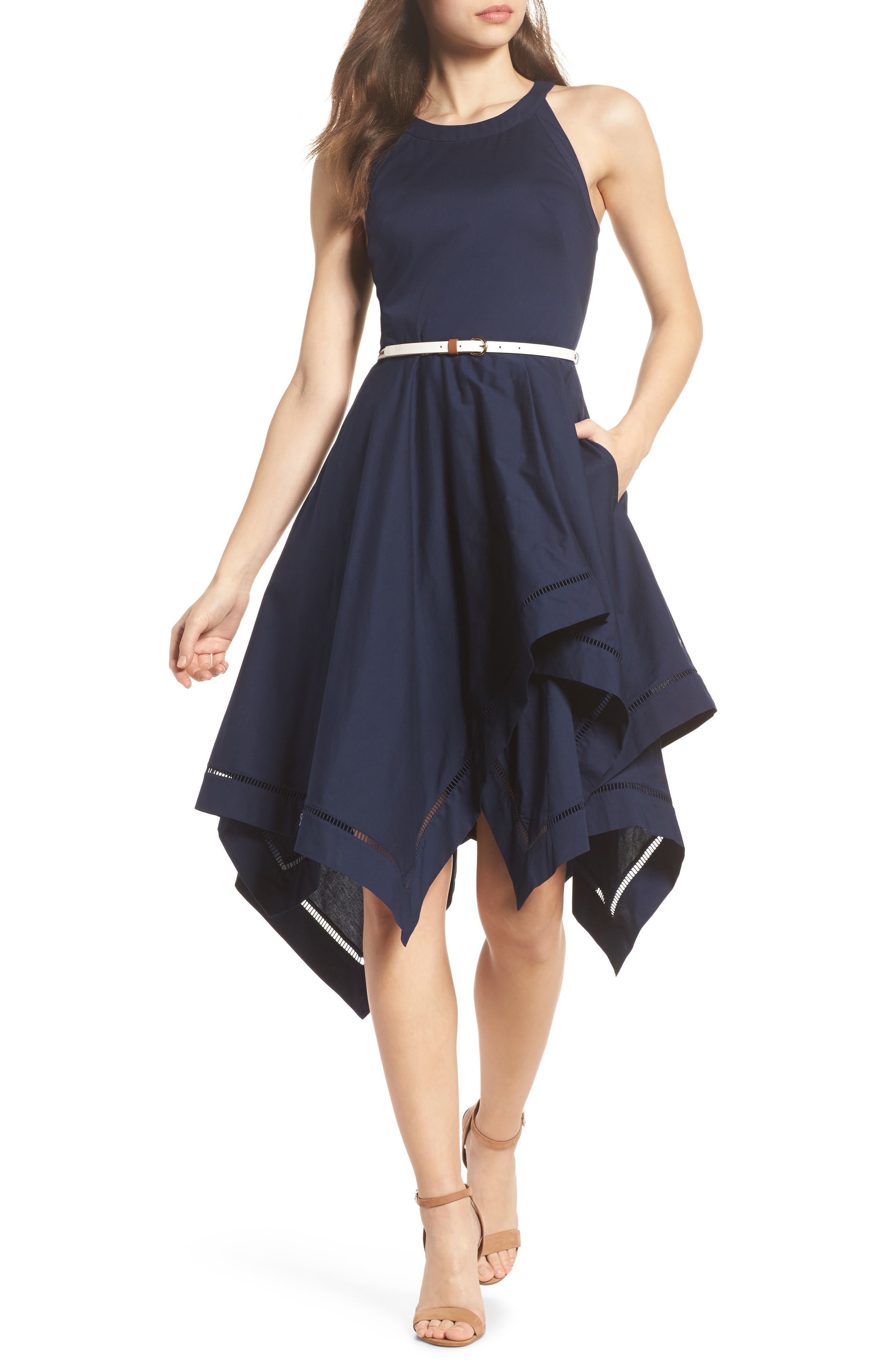 eliza j handkerchief dress