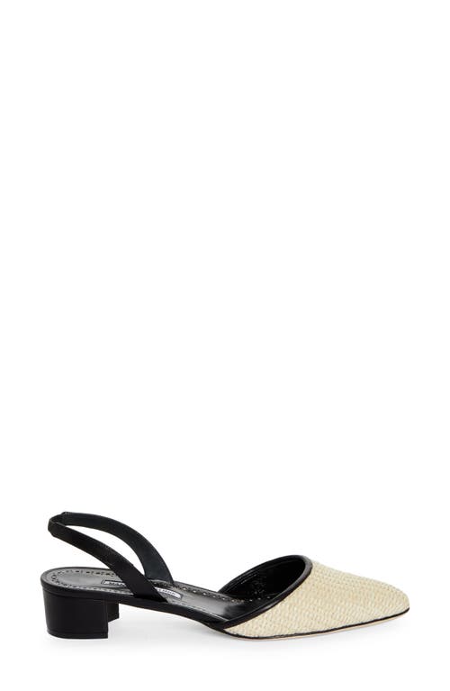 MANOLO BLAHNIK MANOLO BLAHNIK RAFFRO SLINGBACK PUMP 