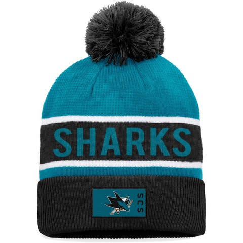 Men's Fanatics Branded Black San Jose Sharks Authentic Pro Rink Trucker Adjustable Hat