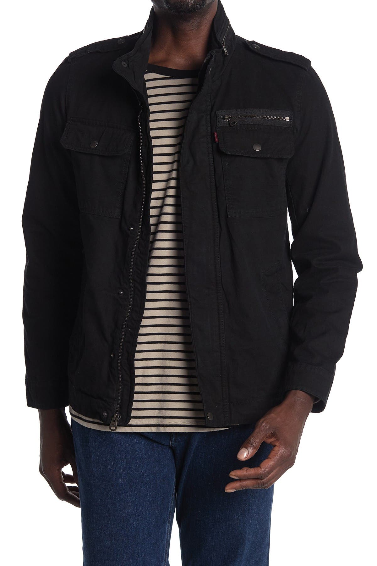 levi's reverse twill military jacket