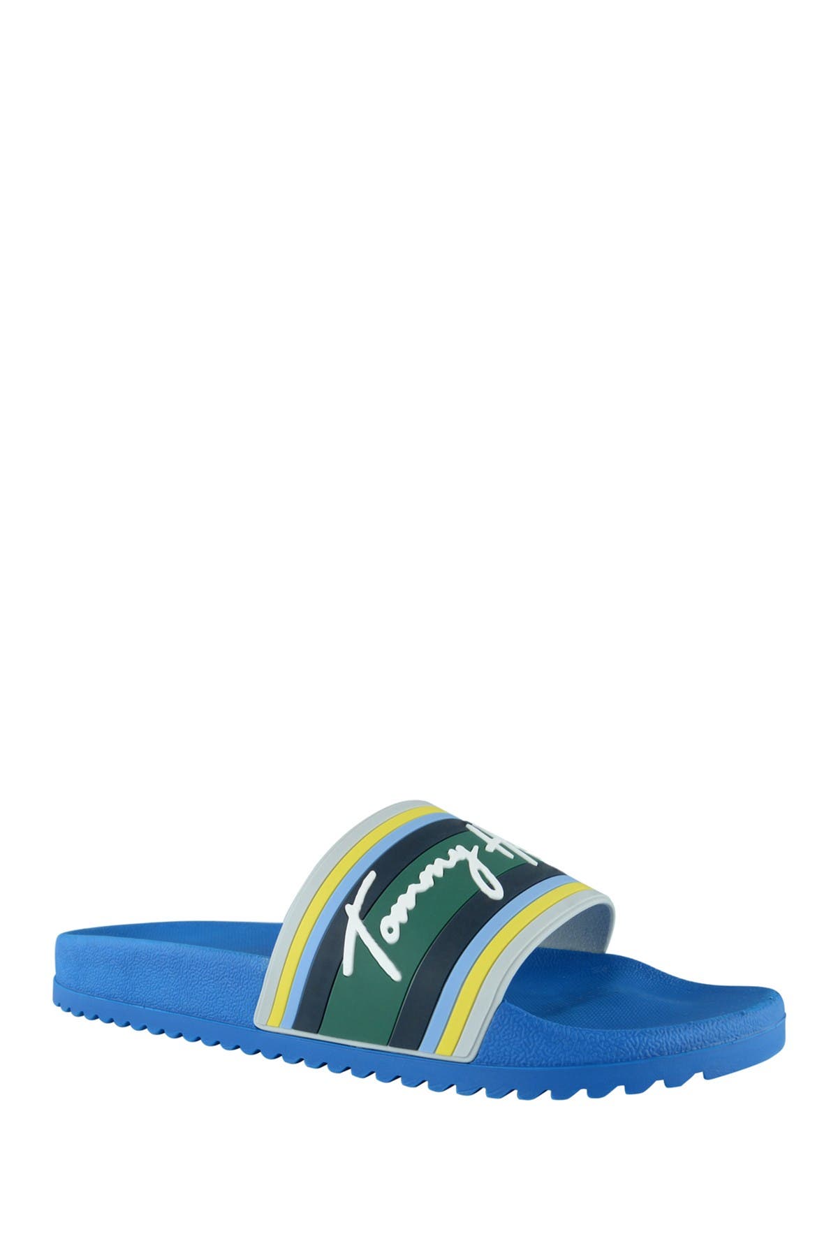 Tommy Hilfiger Rayce Slide Sandal In Dgnsy