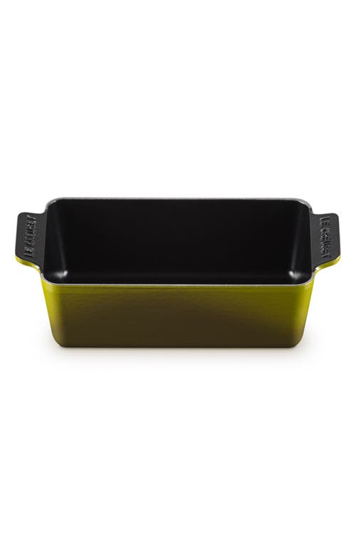 Le Creuset Cast Iron Loaf Pan In Olive