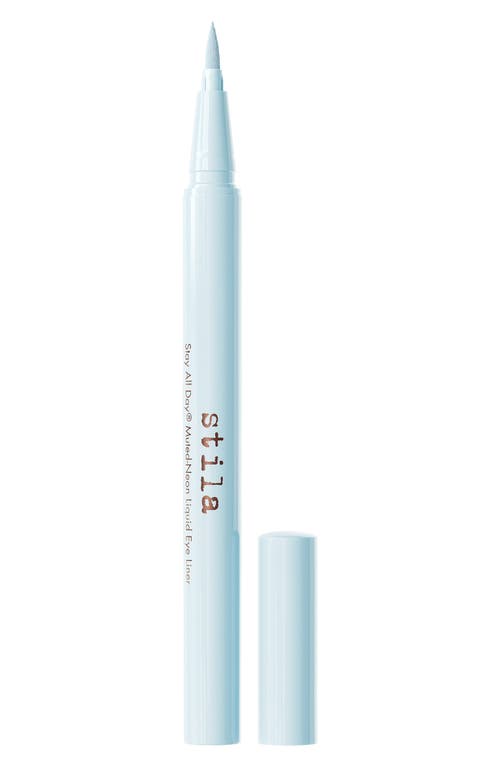 Stila Stay All Day Muted-Neon Liquid Eye Liner in Blue Skies at Nordstrom