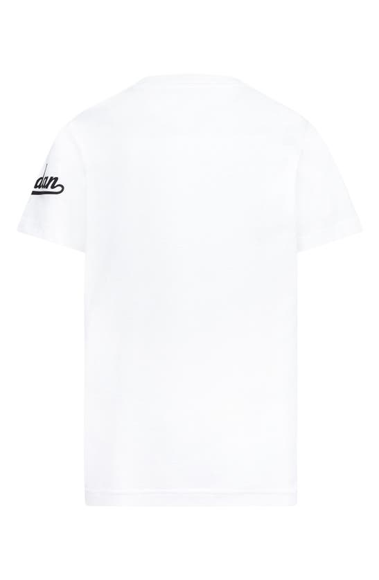 Shop Jordan Kids' Jdb Mvp Jumpman Graphic T-shirt In White