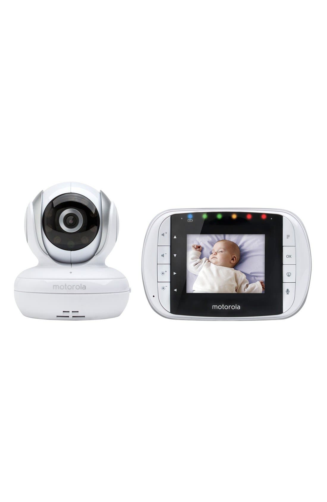 UPC 816479011825 product image for Motorola MBP 33S Wireless Digital Video Baby Monitor White/ Blue Trim One Size | upcitemdb.com