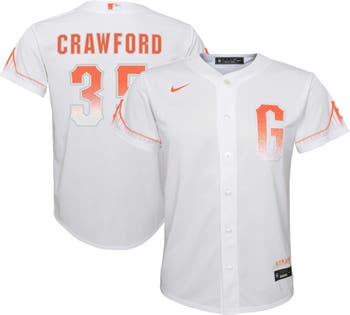 Nike Toddler Nike Brandon Crawford White San Francisco Giants City Connect  Replica Player Jersey