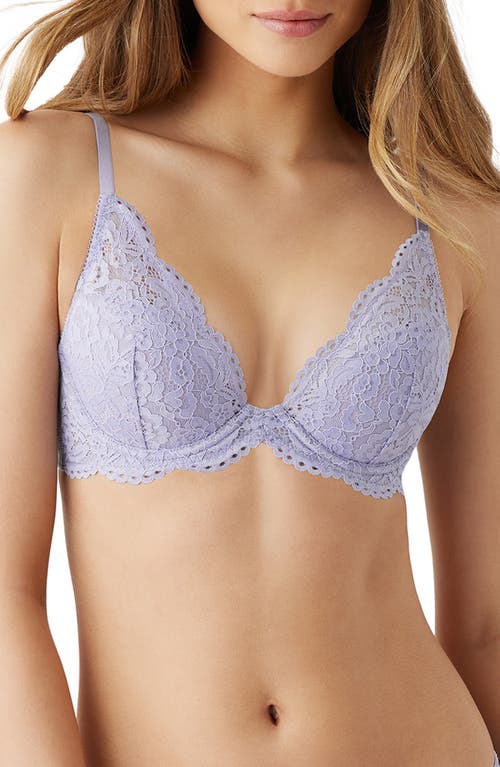 b. tempt'D by Wacoal Ciao Bella Plunge Neck Lace T-Shirt Bra at Nordstrom,