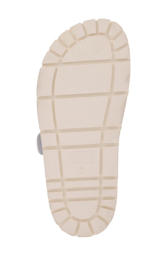Shop Mia Gen Slide Sandal In Silver