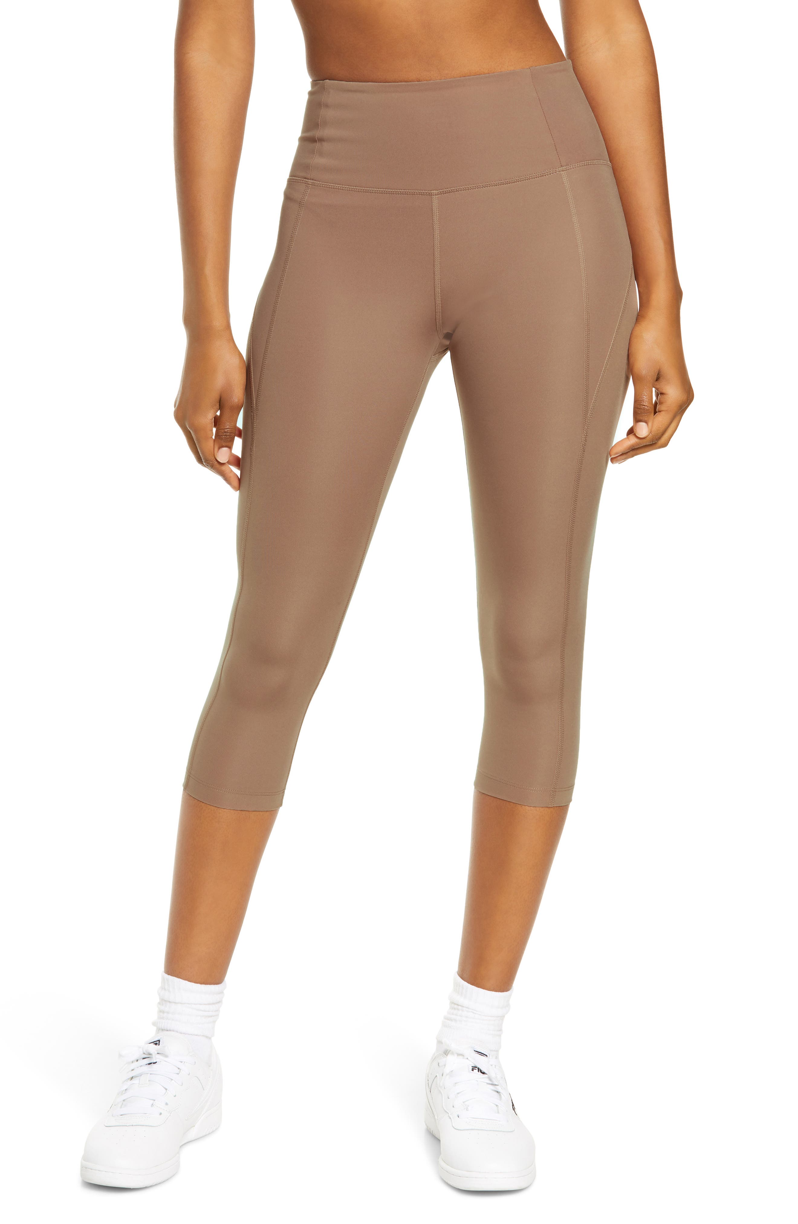 brown workout pants